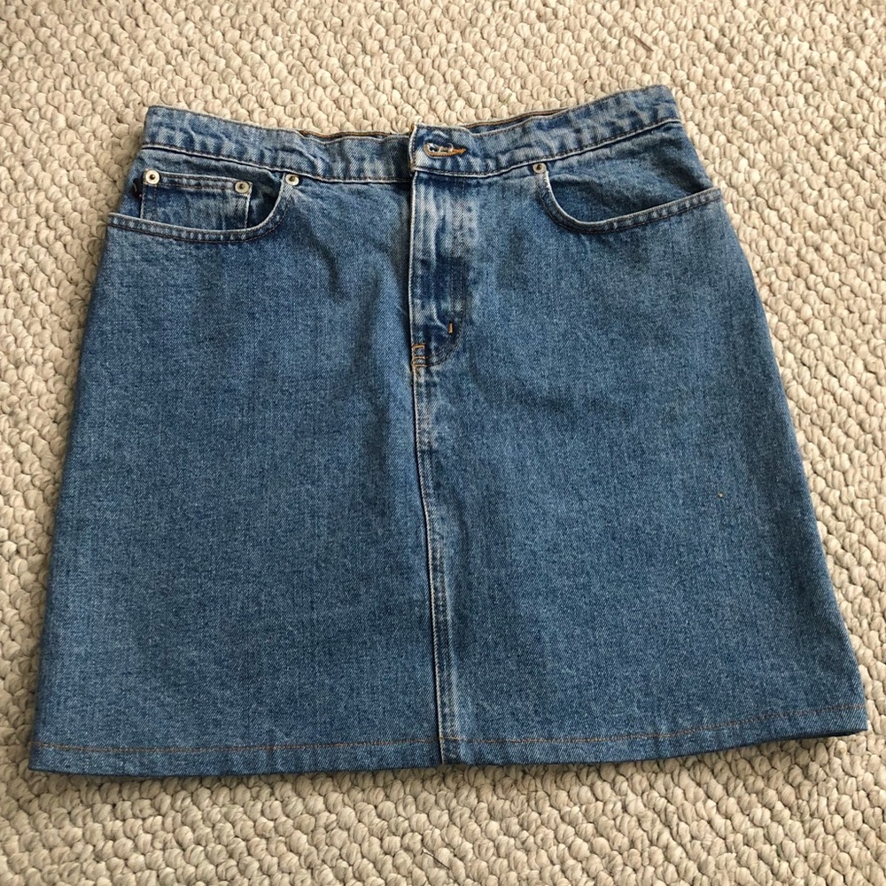VINTAGE Polo Ralph Lauren Jean Skirt Sz. 6